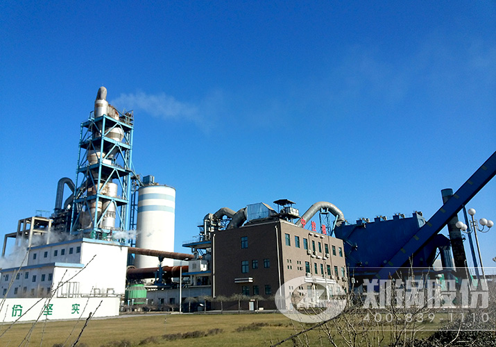 河北飛龍水泥廠大型低溫余熱發電鍋爐項目